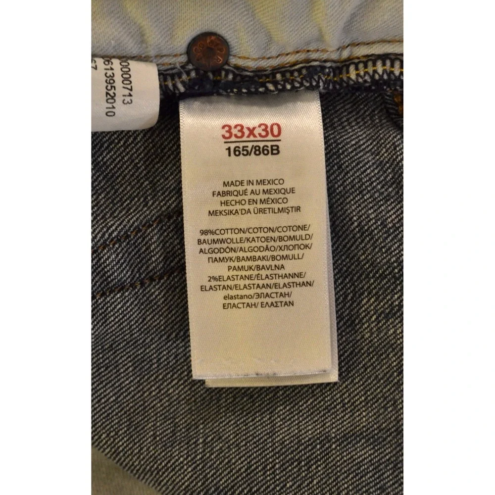 Polo Ralph Lauren Men's Varick Slim Straight Blue Jeans, Size 33X30